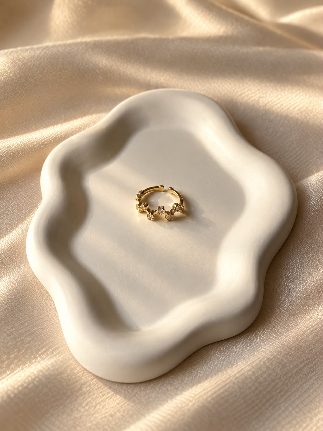 Bloom Crystal Ring(Adjustable)