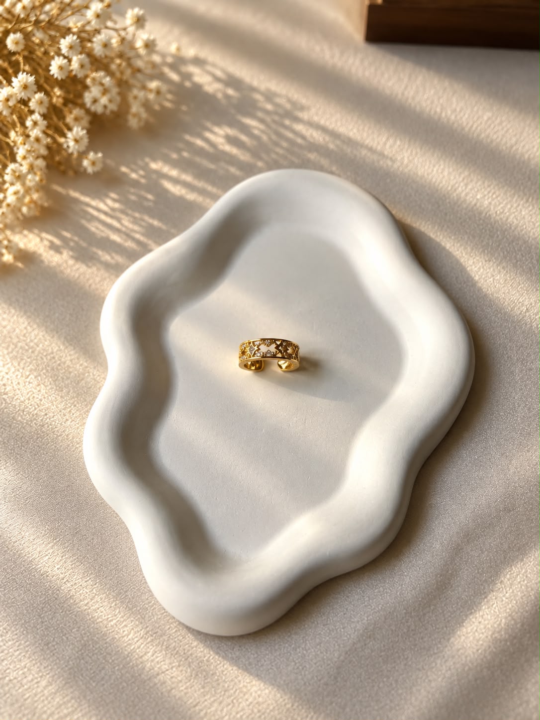 Crystal Band Ring(Adjustable)