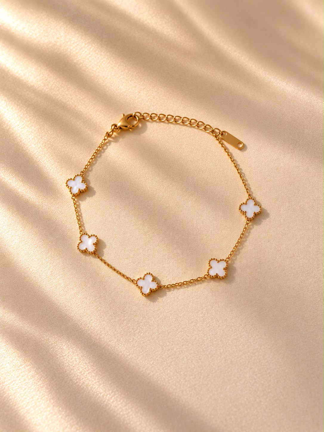White Clover Bracelet