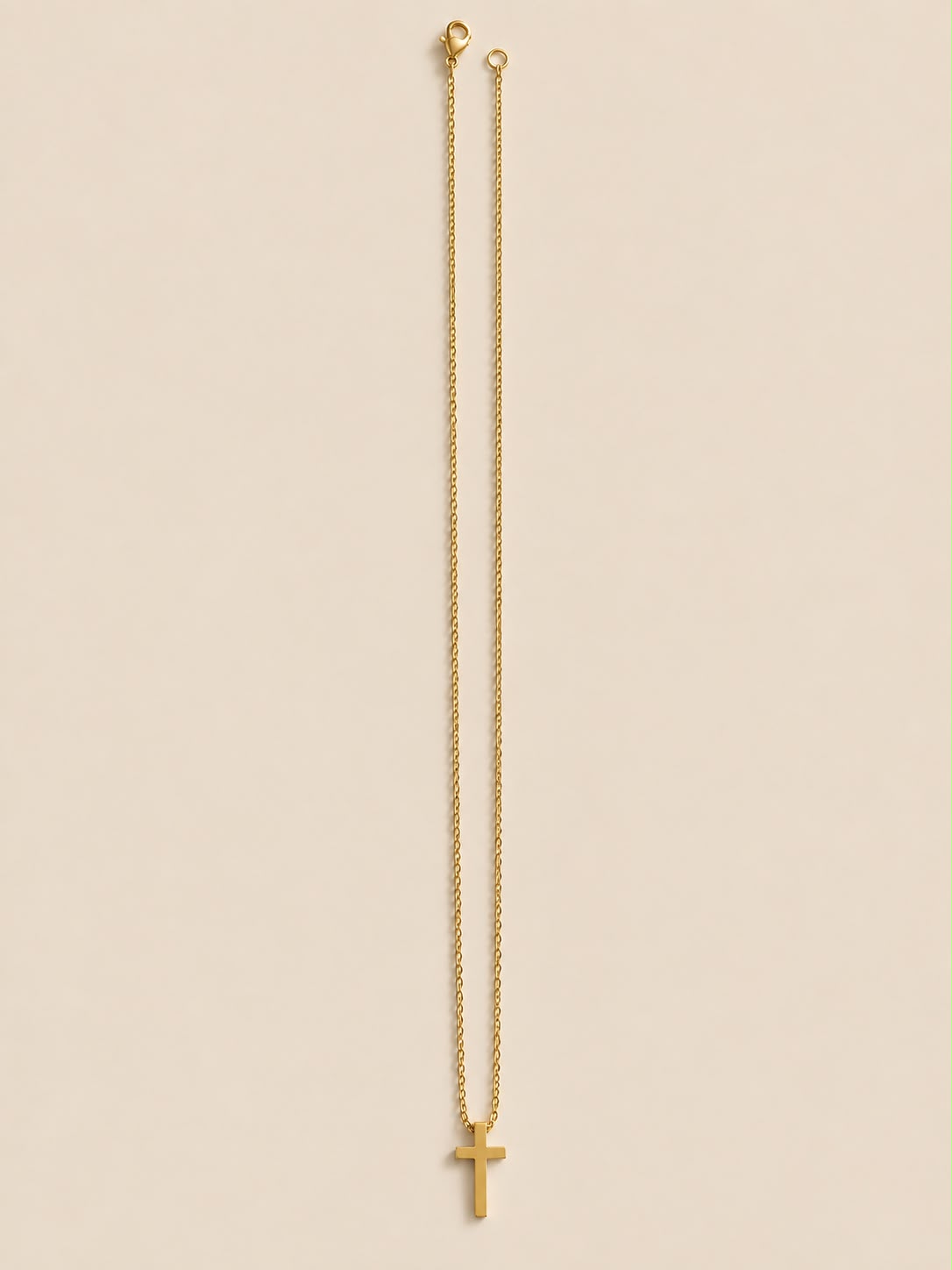 Tiny Cross necklace (Gold)