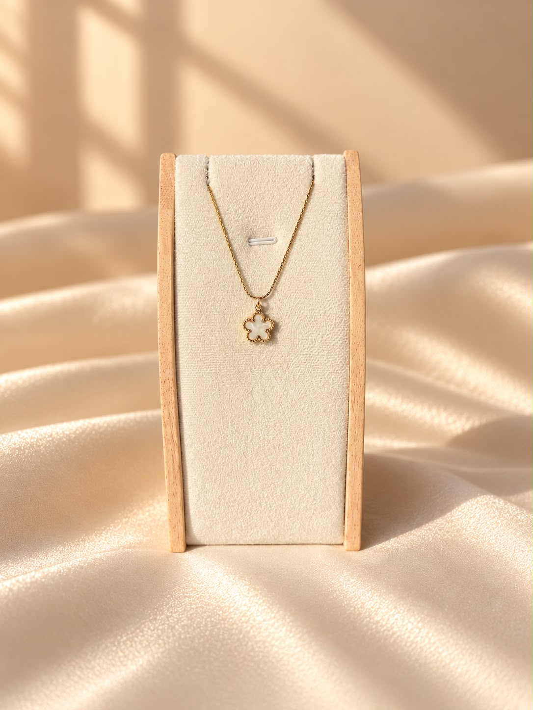 White Clover Necklace
