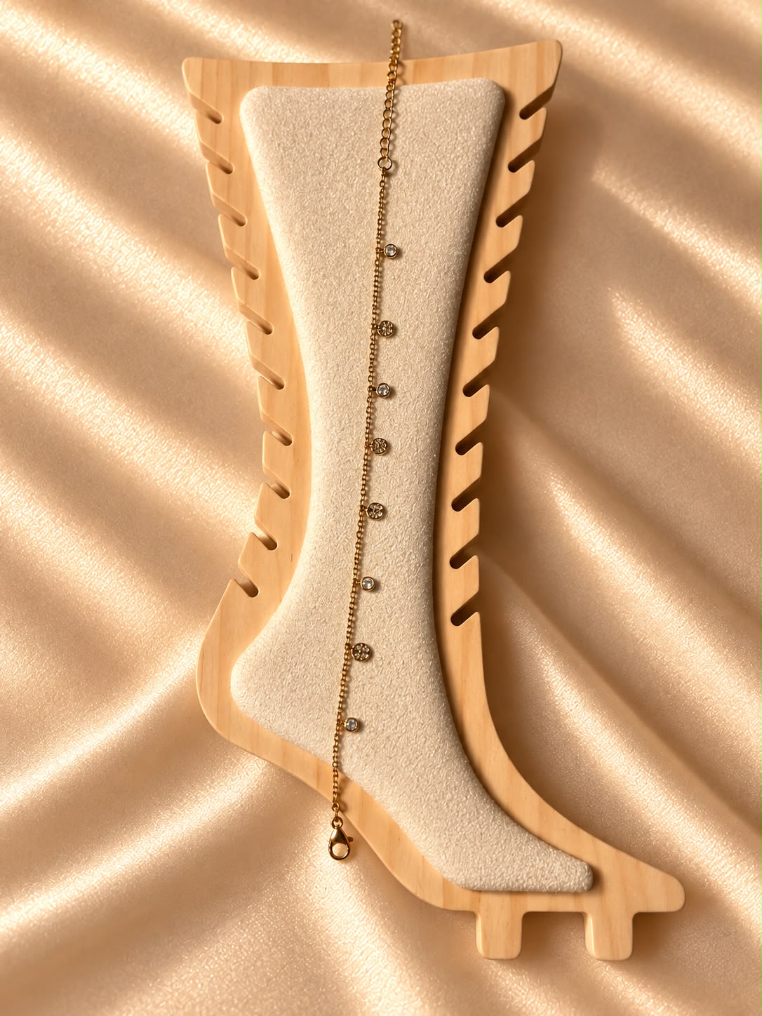 Dainty Coin Charm Anklet(Single)