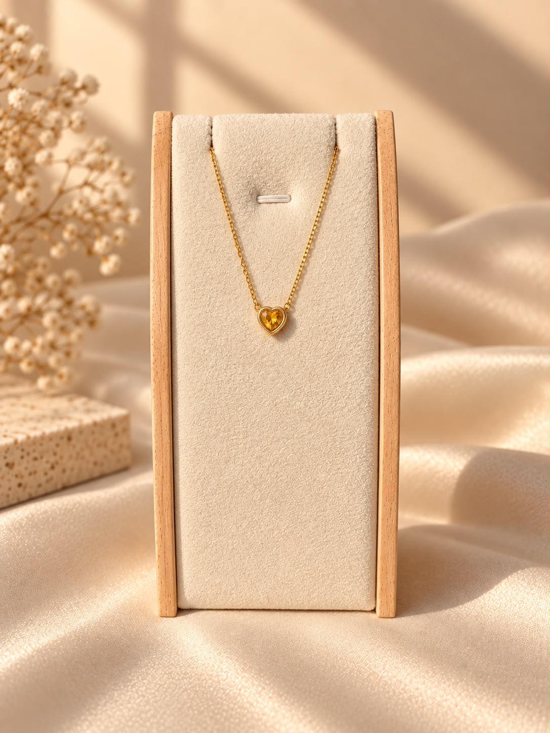 Sunny Heart Necklace