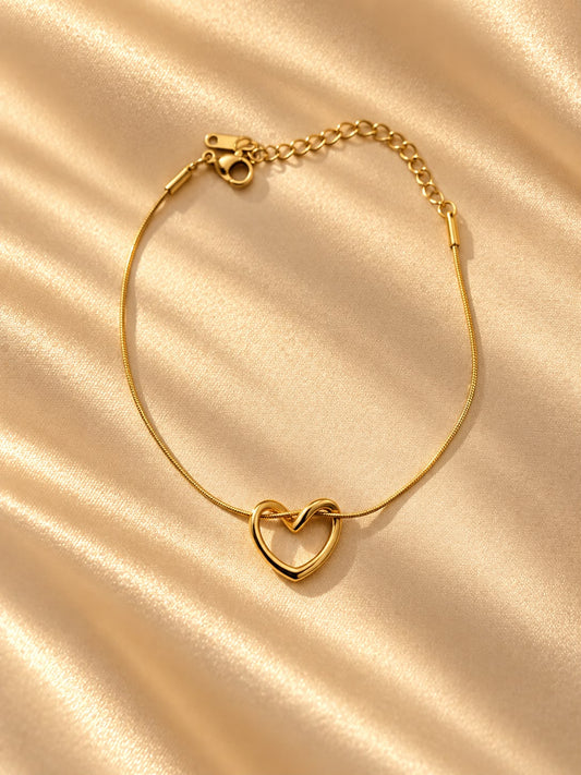 Infinity Heart Bracelet