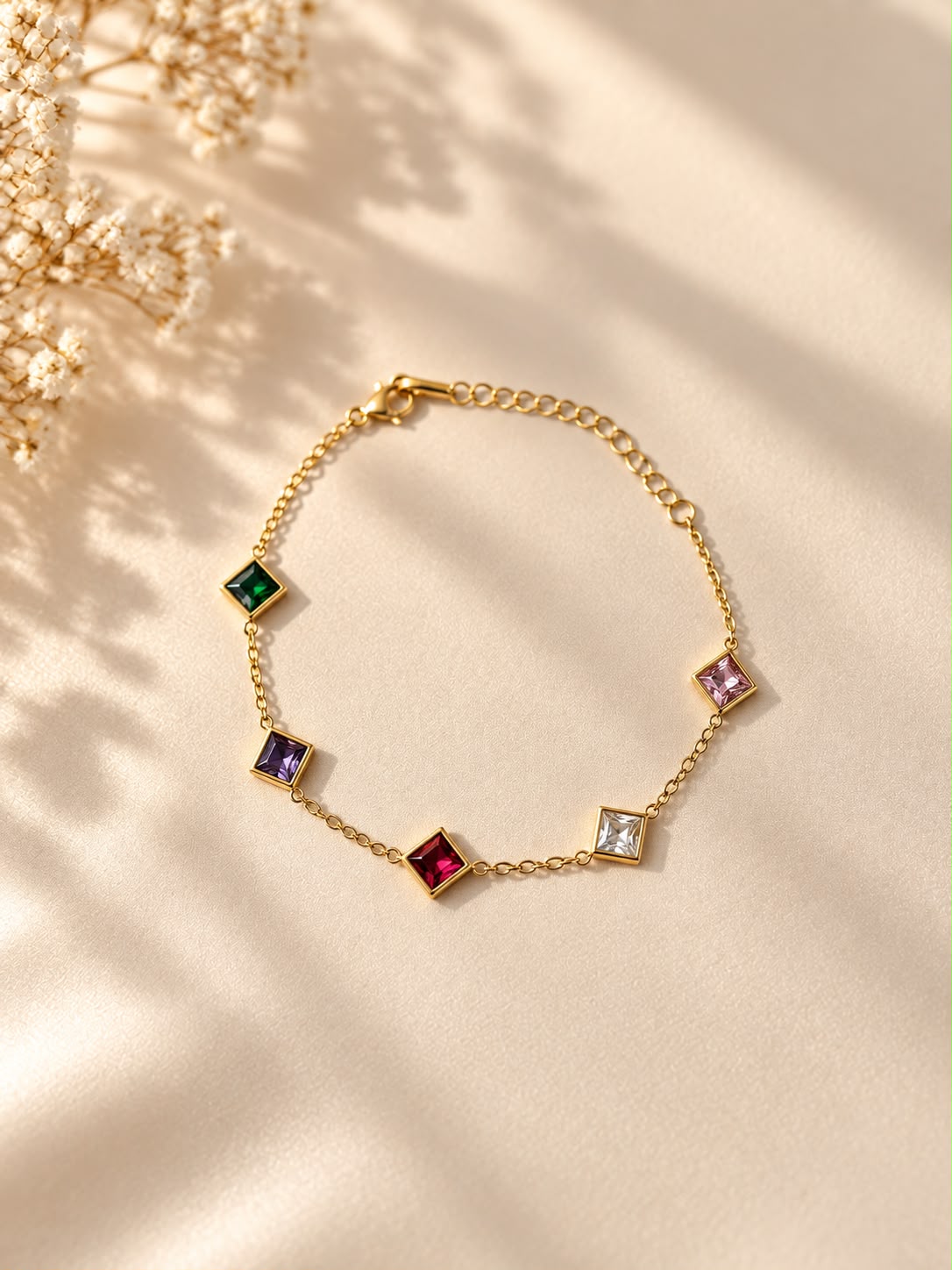 Multicolor Stone Bracelet