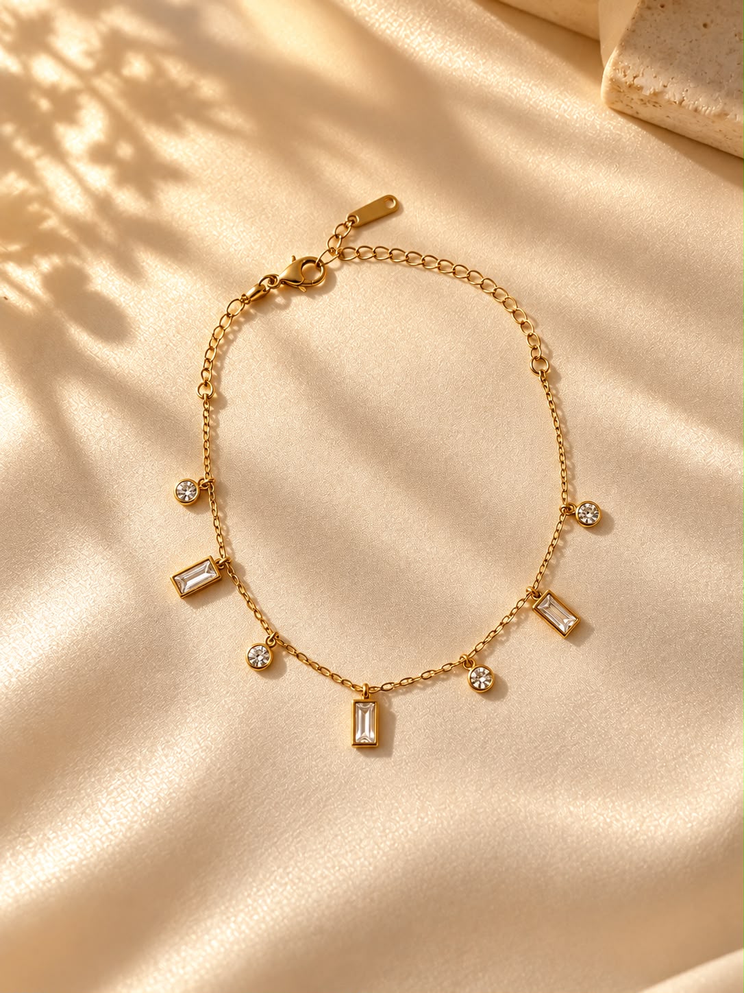 Crystal Charm Bracelet