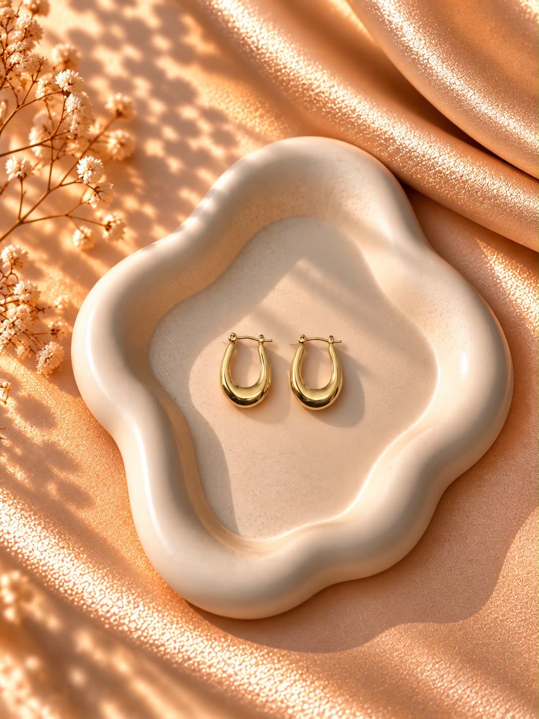 Classic Gold Hoops