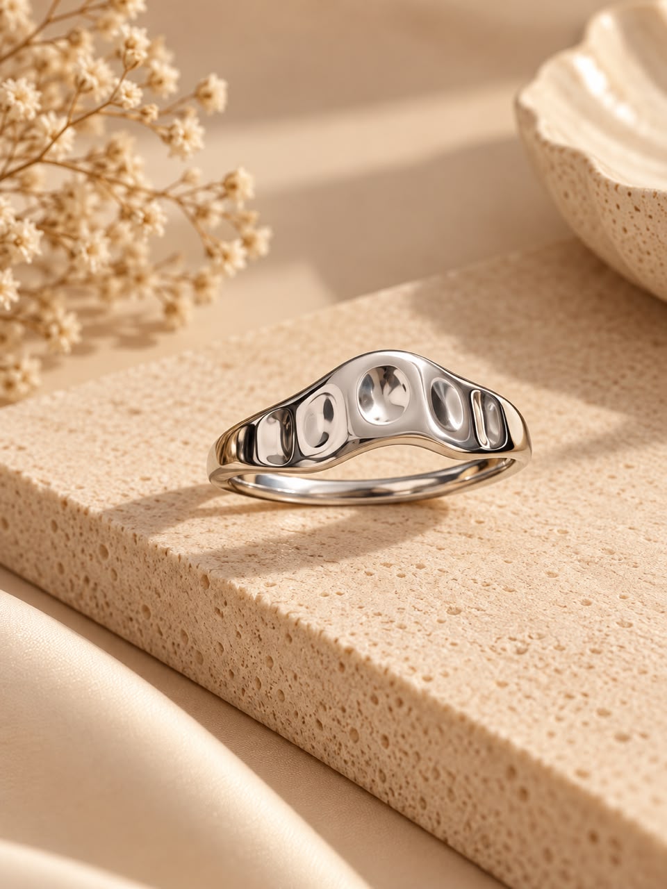 Celesta Halo Cuff(Silver)