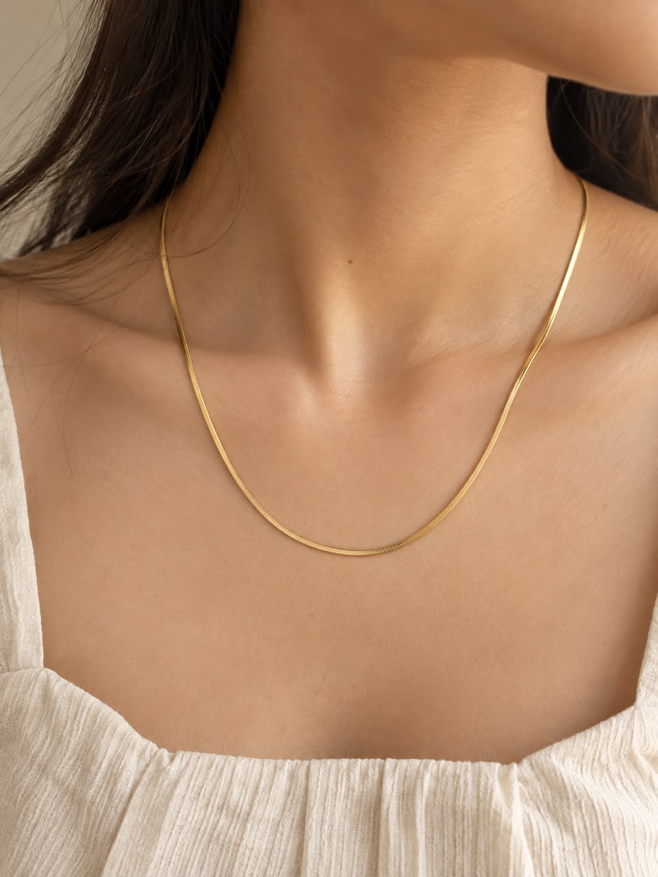 Snake Necklace(2mm Width)