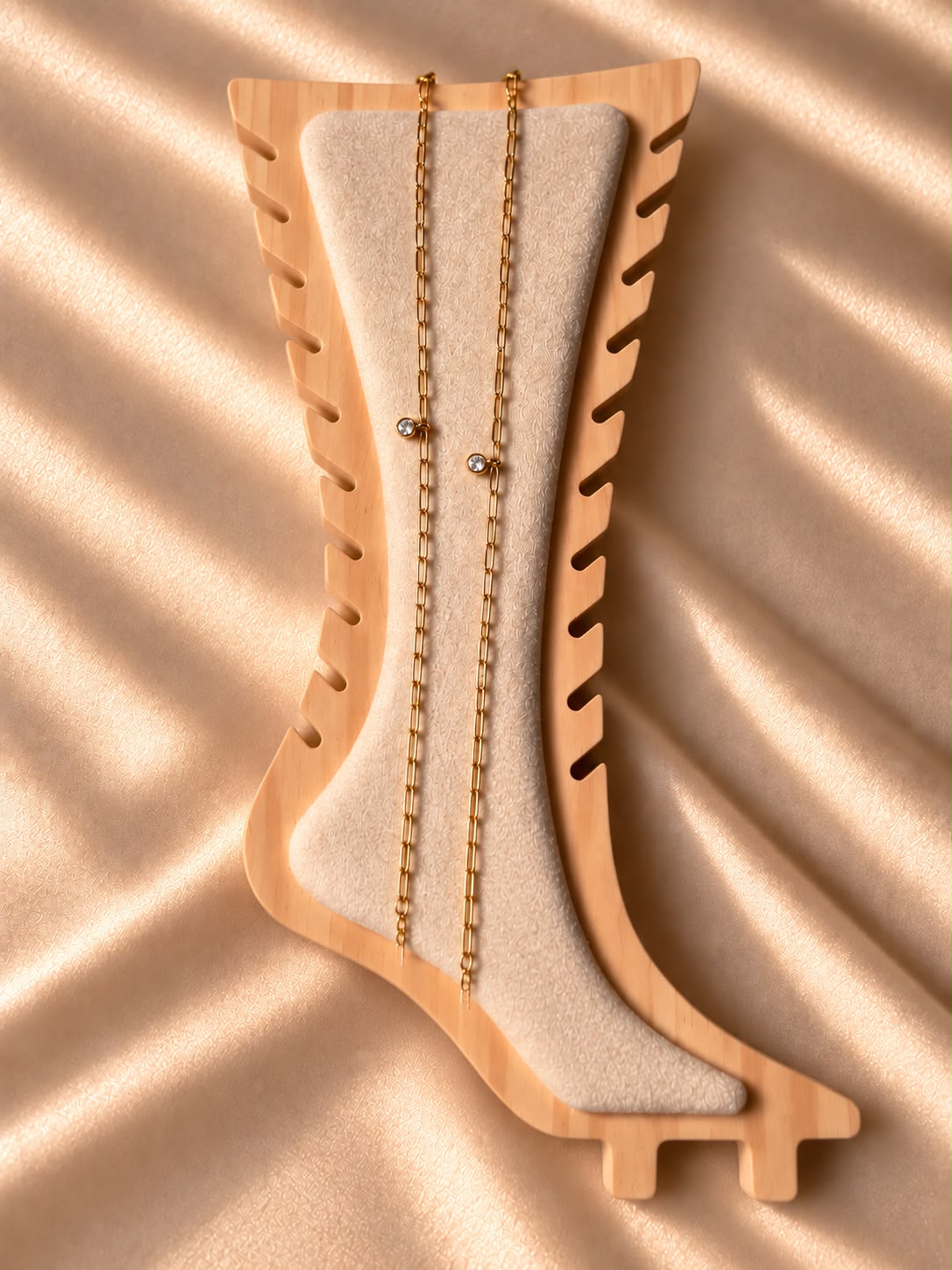 Twinkle Link Anklets(Pair)